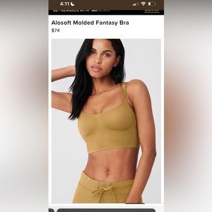 ALO - soft molded fantasy bra